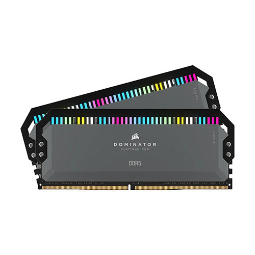 Corsair Dominator Platinum RGB 32GB 16Gx2 DDR5-6000 Desktop Memory CMT32GX5M2D6000Z36