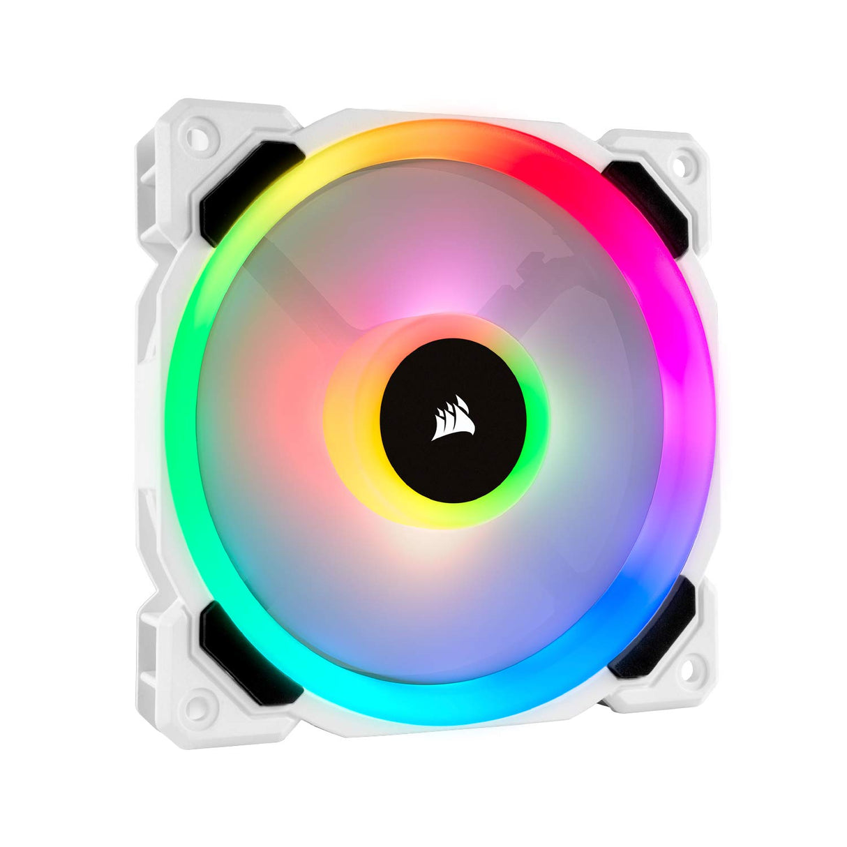Corsair LL120 RGB 120mm Dual Light Loop White RGB LED PWM Fan — Single Pack CO-9050091-WW