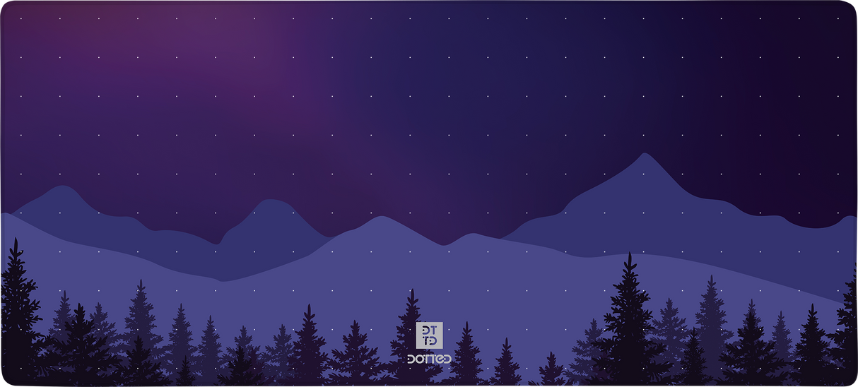 Dotted Celestial Collection Desk Mat 900 x 400 x 4mm