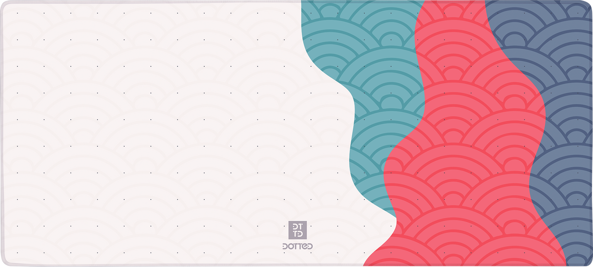 Dotted Japanese Collection Desk Mat 900 x 400 x 4mm
