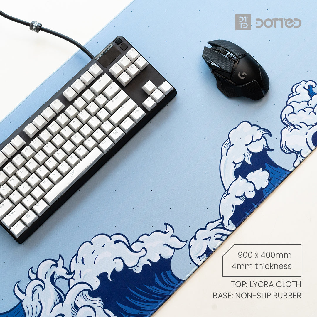 Dotted Japanese Collection Desk Mat 900 x 400 x 4mm