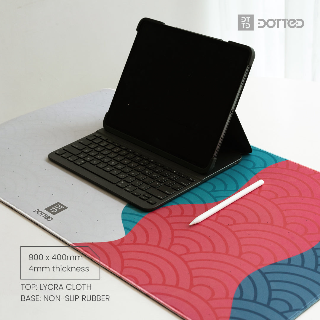 Dotted Japanese Collection Desk Mat 900 x 400 x 4mm