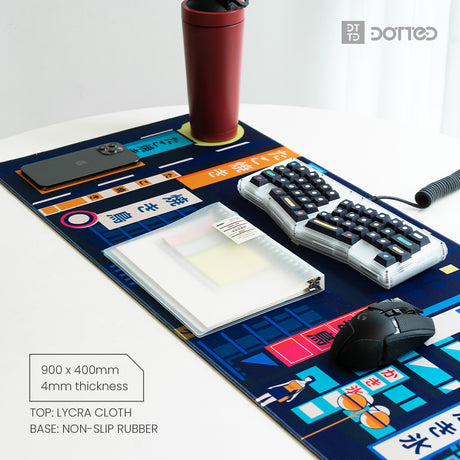 Dotted Japanese Collection Desk Mat 900 x 400 x 4mm