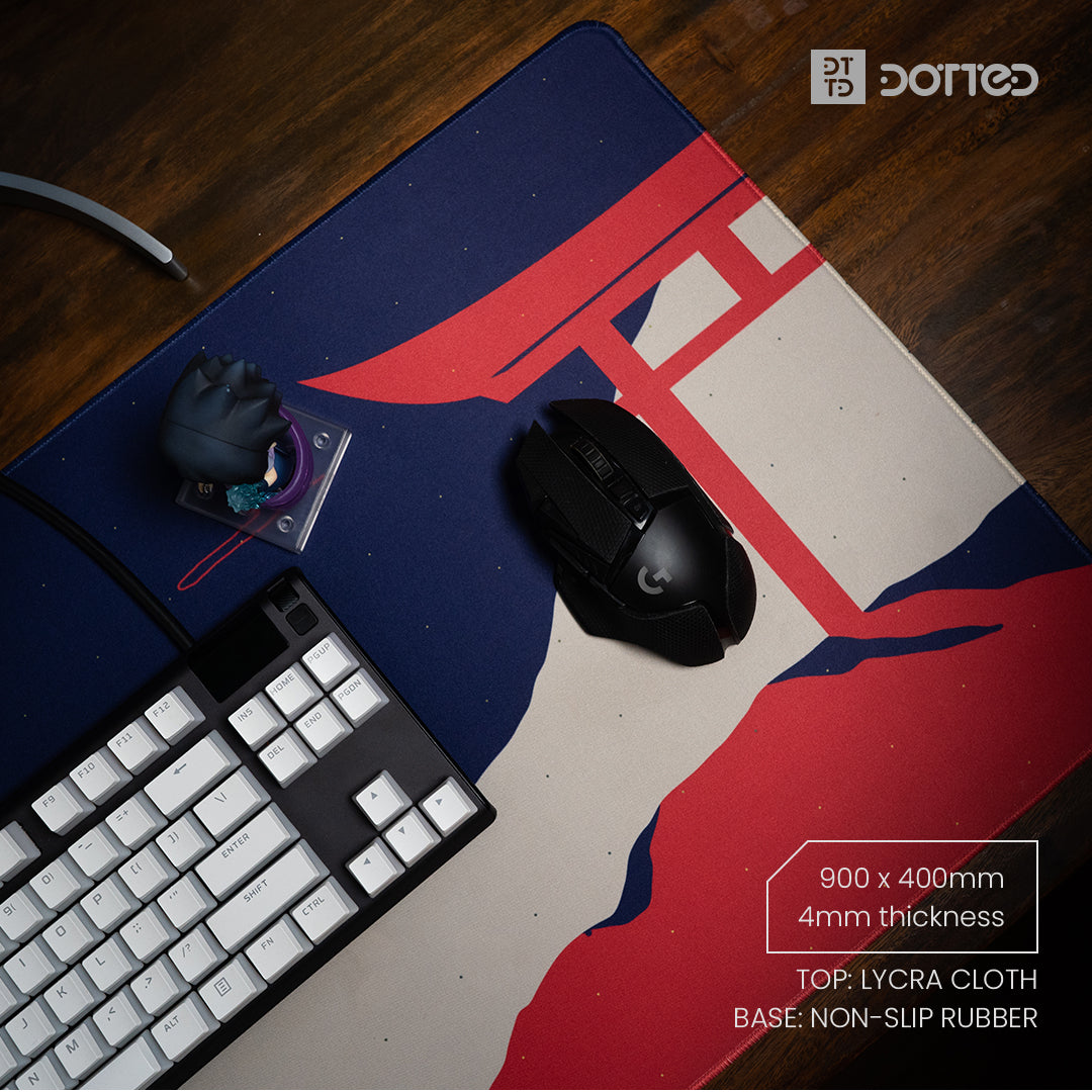 Dotted Japanese Collection Desk Mat 900 x 400 x 4mm