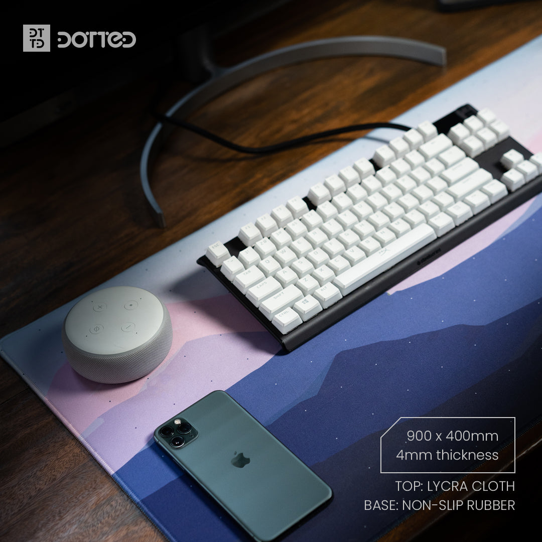 Dotted Celestial Collection Desk Mat 900 x 400 x 4mm