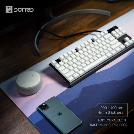 Dotted Celestial Collection Desk Mat 900 x 400 x 4mm