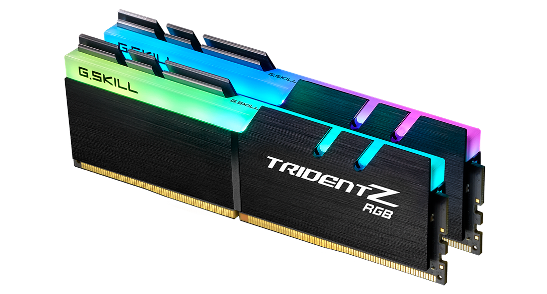 G.Skill Trident Z RGB 32GB Dual DDR4 3600MHz CL18 F4-3600C18D-32GTZR Desktop Memory