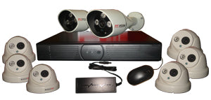 FosVision package 8ch DVR and 8 AHD Cam 1080p 2mp night vsion 3.6mm