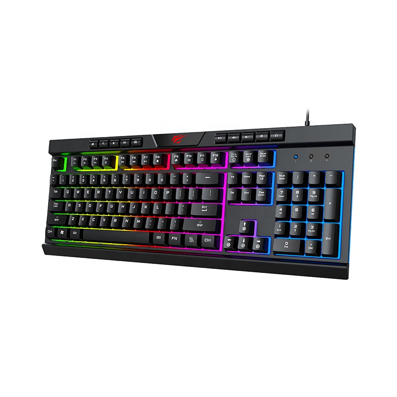Havit HV-KB500L RGB Multi-Media Key Gaming Keyboard