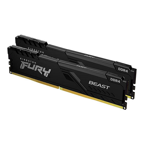 Kingston Fury Beast 16GB 2X8G DDR4 3600MHz CL17 KF436C17BBK2/16 Desktop Memory