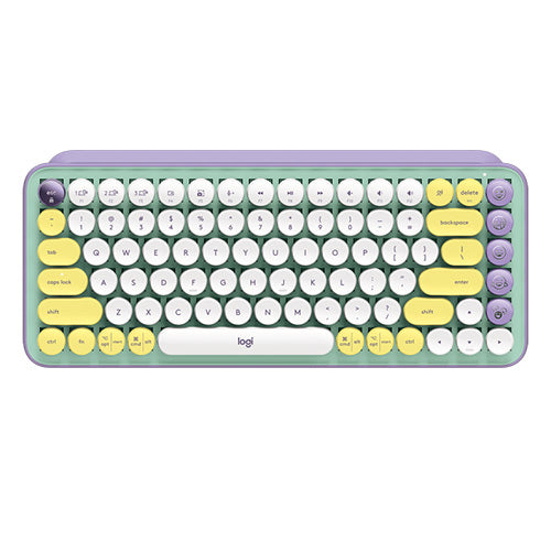 Logitech POP KEYS Wireless Keyboard with Customizable Emoji DAYDREAM MINT (920-010578)