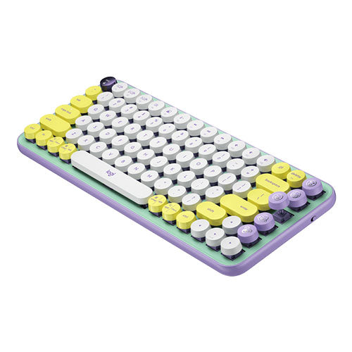 Logitech POP KEYS Wireless Keyboard with Customizable Emoji DAYDREAM MINT (920-010578)