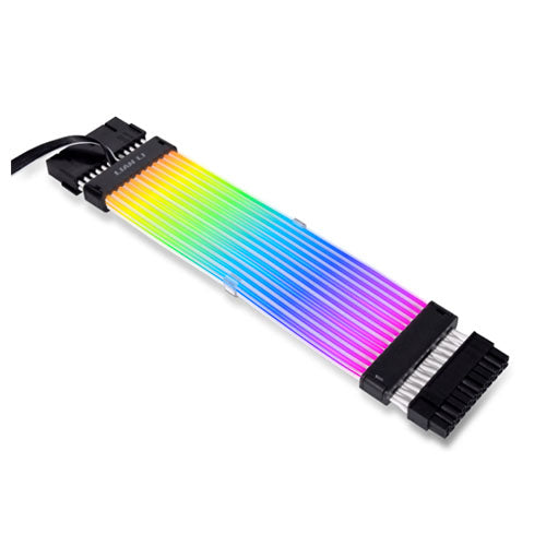 Lian Li Strimer Plus V2 24 PIN CABLE 220mm PW24-PV2 BLACK