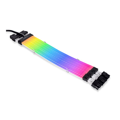 Lian Li Strimer Plus V2 TRIPLE 8PIN CABLE 300mm PW12-PV2 BLK
