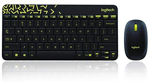 Logitech MK240 Nano Black Wireless Keyboard and Mouse Combo 920-008202