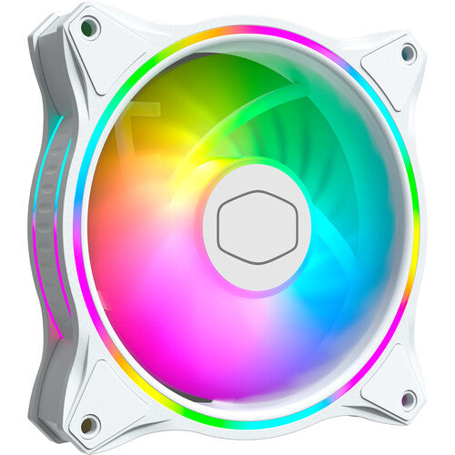 Cooler Master MasterFan MF120L Halo White Edition 120mm Fan MFL-B2DW-18NPA-R1