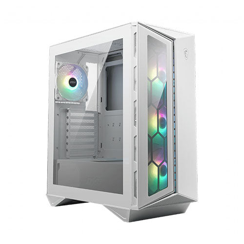 MSI MPG Gungnir 110R White ATX Mid Tower Case (4*120mm ARGB)