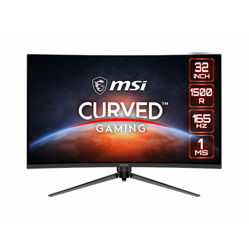 MSI Optix AG321CQR Curved 31.5" VA 165Hz 2560x1440 (WQHD) 1500R Anti-glare Monitor
