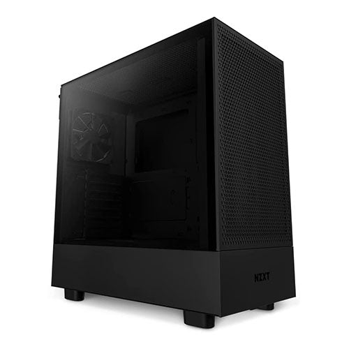 NZXT H5 Flow - All Black CC-H51FB-01 Black Computer Cases 