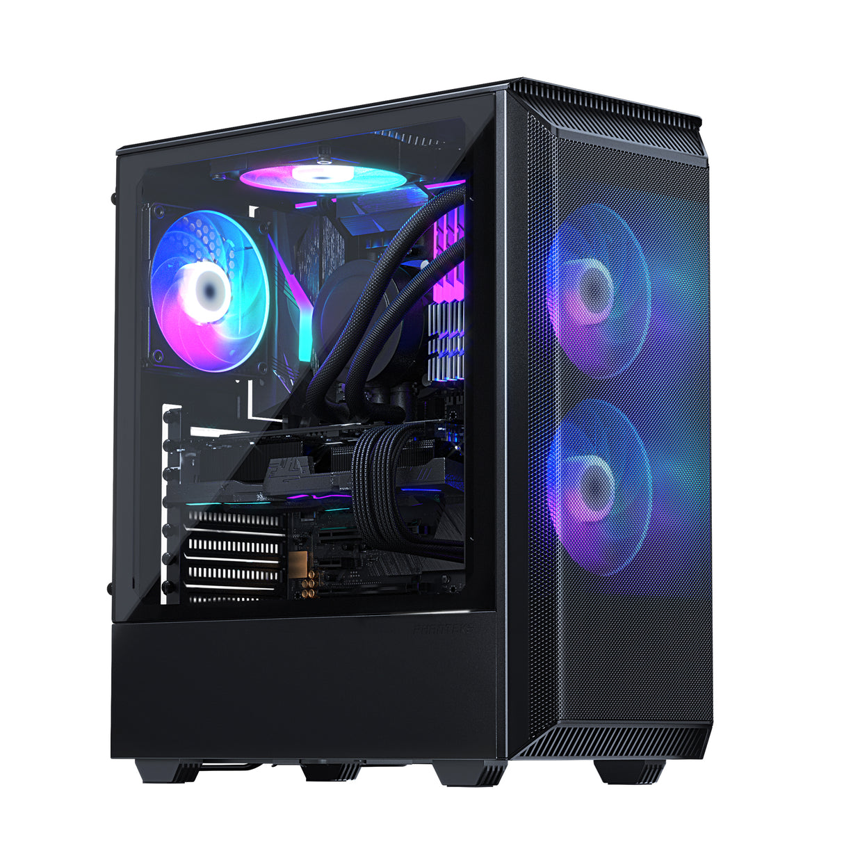 Phanteks Eclipse P300A Air Mesh Black TG ATX Case PH-EC300ATG_BK01