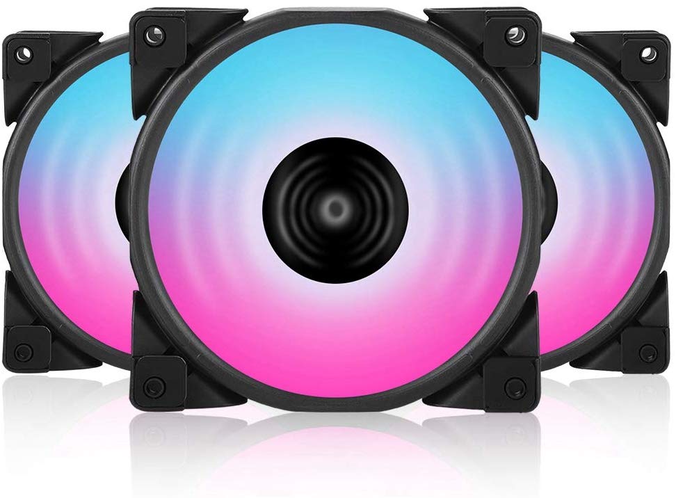 PCcooler Halo RGB 3-in-1 Kit 120mm