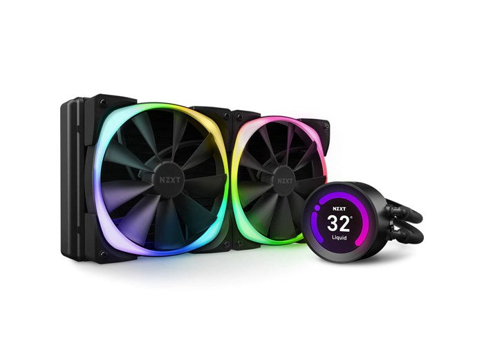 NZXT Kraken Z63 RGB 280mm Liquid Cooler with LCD Display RL-KRZ63-R1