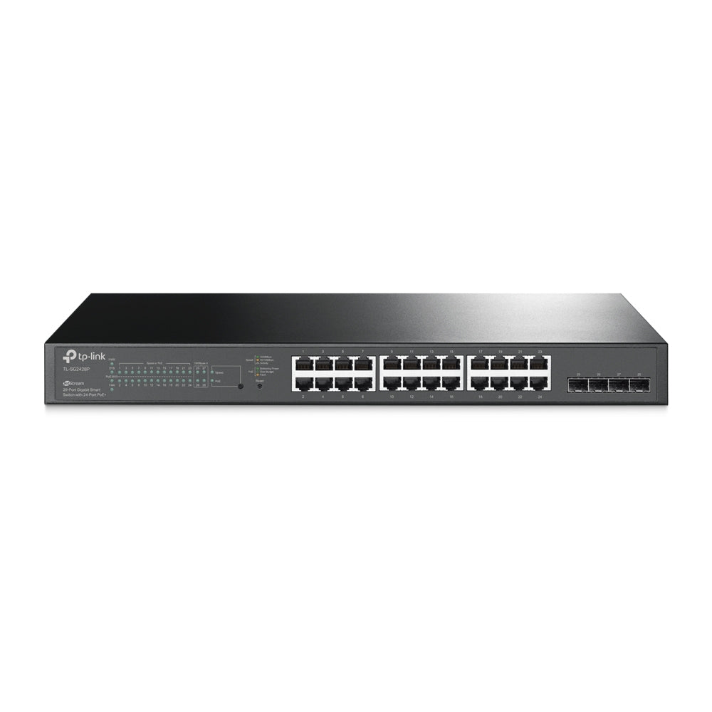 TP-Link TL-SG2428P 28-Port Gigabit Smart Switch 24 Port PoE