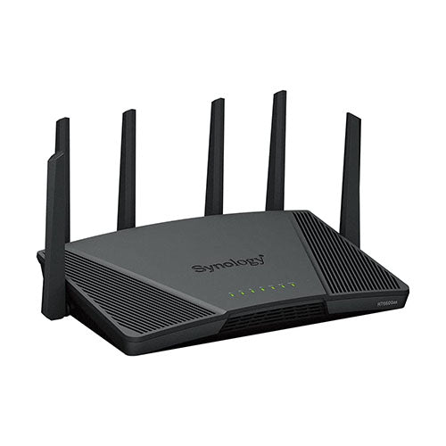 Synology RT6600ax Quad Core 1.8 GHz 2.5GbE port Tri-Band Wi-Fi 6 Router