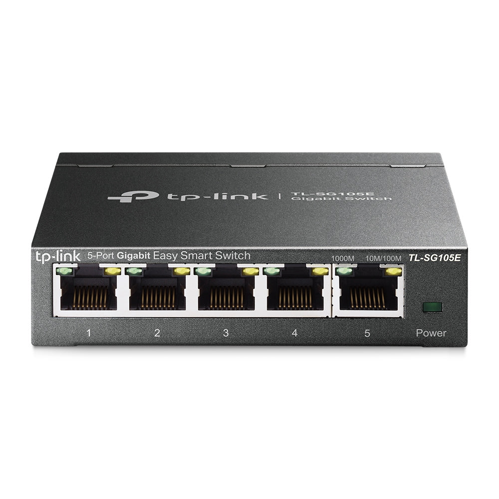 TPLink TL-SG105E 5-Port Gigabit Easy Smart Switch