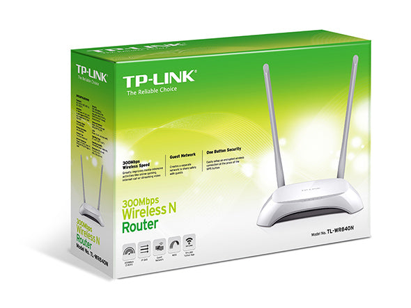 TP-Link TL-WR840N 300Mbps Wireless N Speed Router