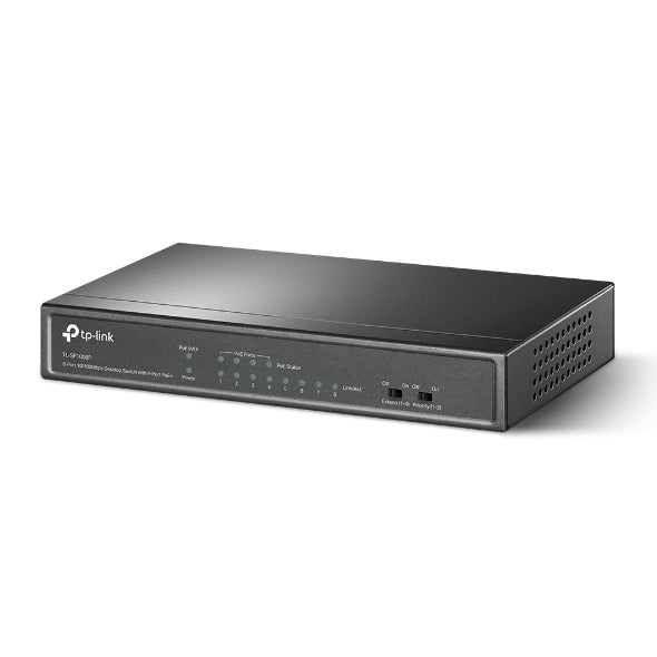 TP-Link TL-SF1008P 8-Port 10/100Mbps Desktop Switch with 4-Port PoE+