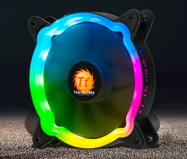 Thermaltake 120mm RGB Case Fan CL-F074-PL12SW-A