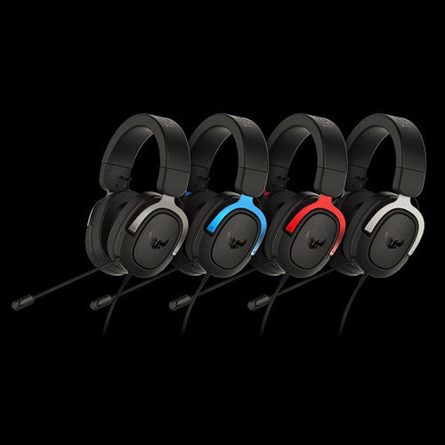 Asus TUF Gaming H3 Surround 7.1 Sound Headset ( Gun Metal | Red | Silver | Blue )