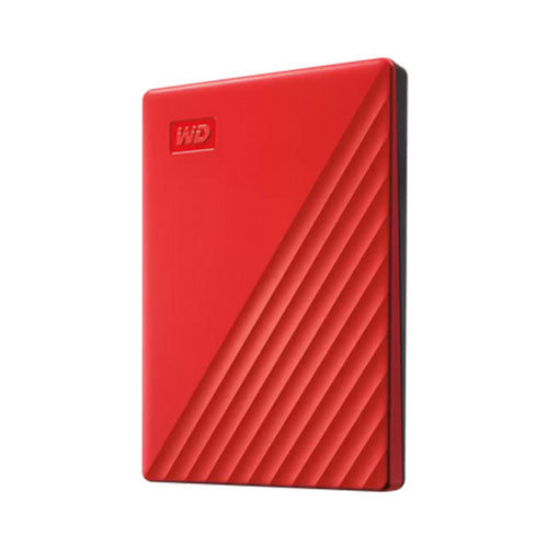 WD My Passport 1TB Portable RED WDBYGG0010BRD Hard Drive (Free WD Pouch)