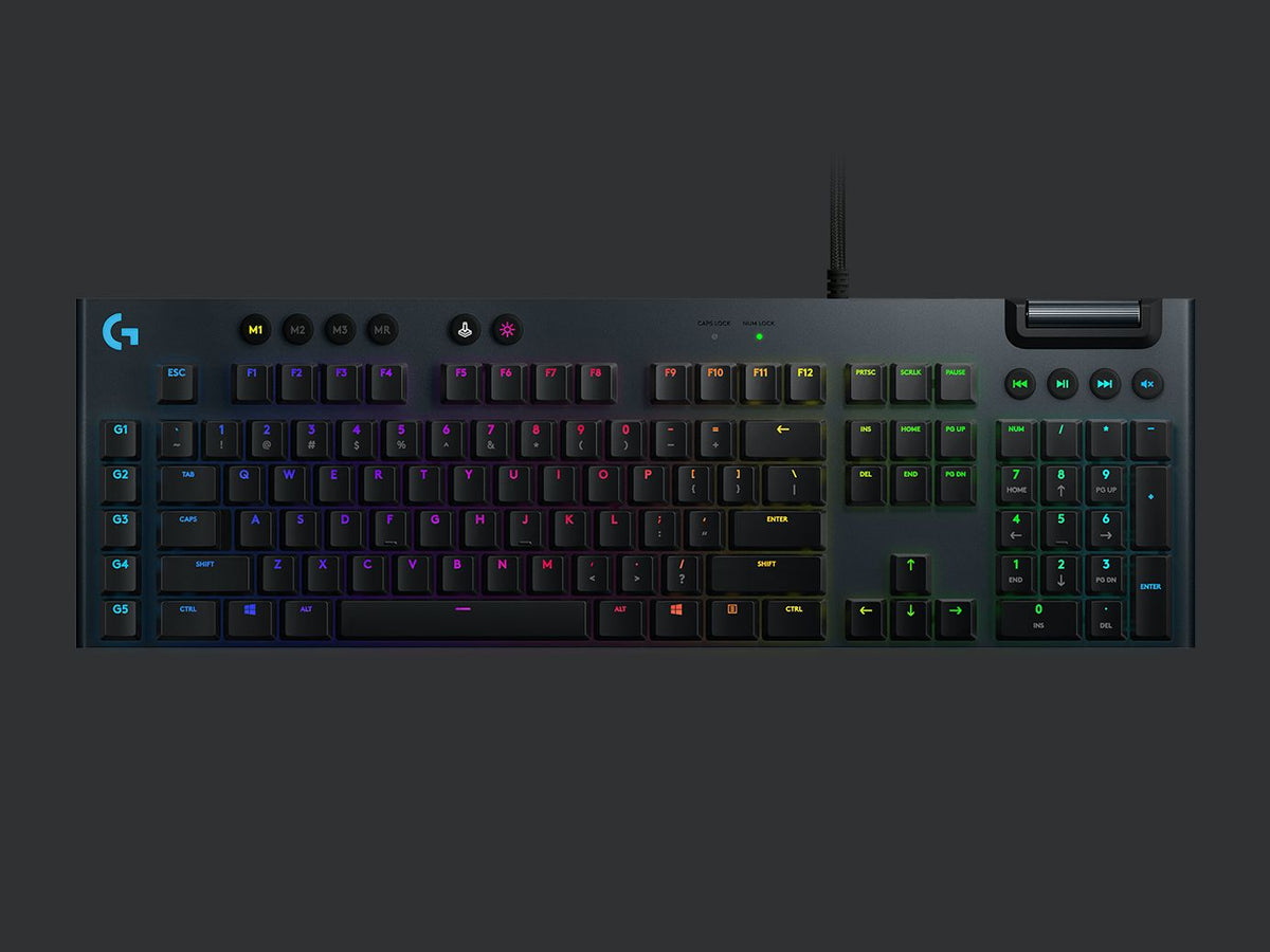 Logitech G813 RGB Lightsync Mechanical Gaming Keyboard (GX Clicky Ta