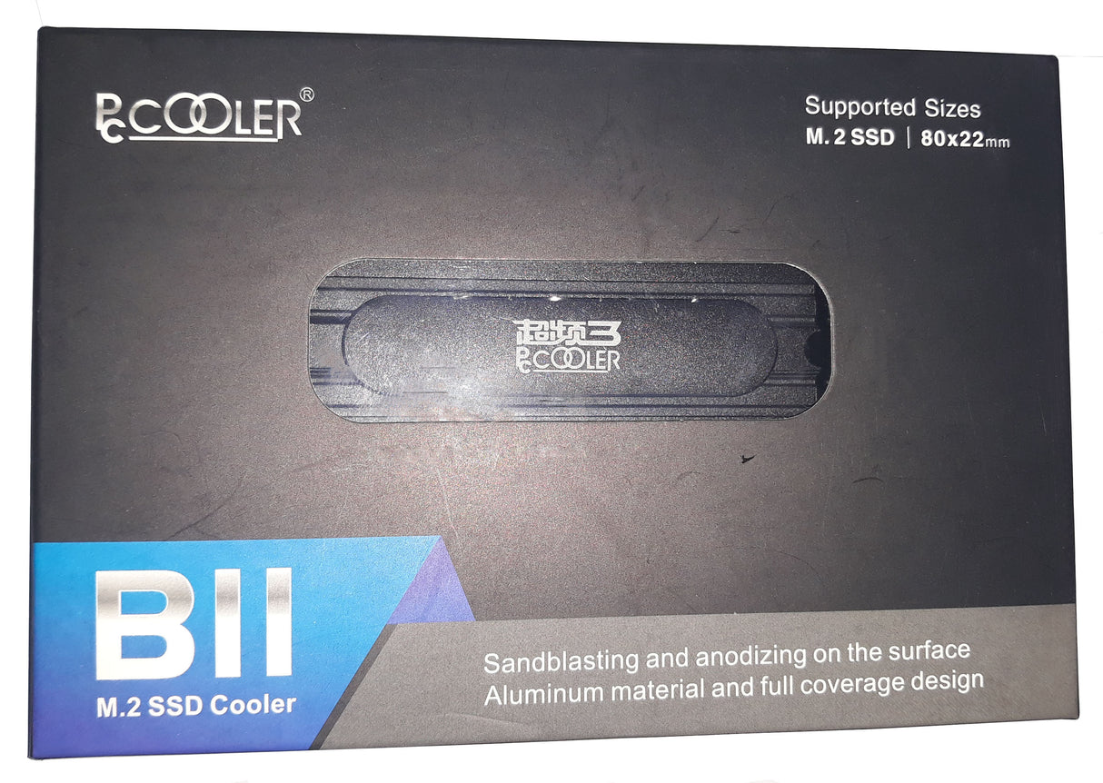 PCcooler BII M.2 SSD Cooler