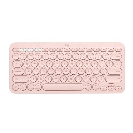 Logitech K380 Multi-Device Bluetooth Keyboard ( Dark Grey | Blue | Off white | Rose )