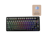 Aula S75 Pro Black Mechanical Keyboard 80 Keys Gradient Gray (Star Vector Switch | Seiya Switch)
