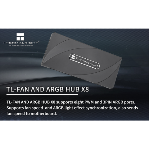 Thermalright X8 8-Port ARGB Fan HUB