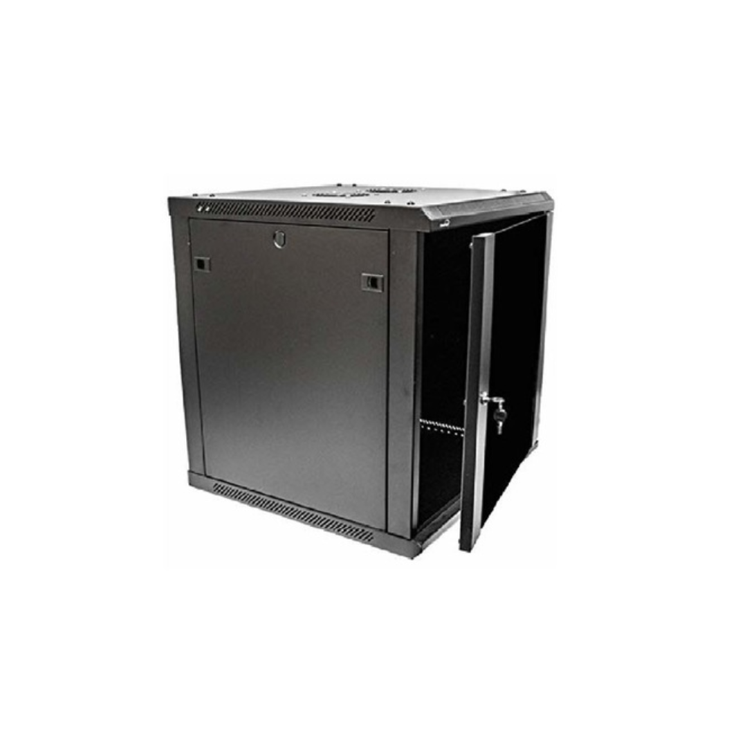 Infini 12U 600*600 Wall Mount Rack / Cabinet Tempered Glass Door Server Data Cabinet