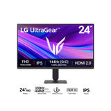 LG UltraGear 24G411A-B 24" FHD (1920x1080) 120Hz (O/C 144Hz) 1ms MBR G-SYNC Compatible / AMD FreeSync Premium Pro IPS Gaming Monitor with Tilt Adjustment