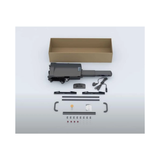 North Bayou TW85 Motorized Lift Screen Heavy Duty TV Mount Cart 55-85" Black