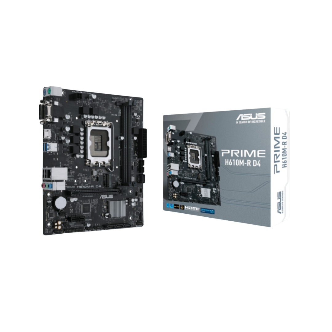 Amazon.com: ASUS Prime H610M-R D4 SI Motherboard : Office