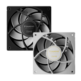 Gamdias Notus M1-1201 ARGB 120mm PWM Fan with Swappable Blade ( Black | White )