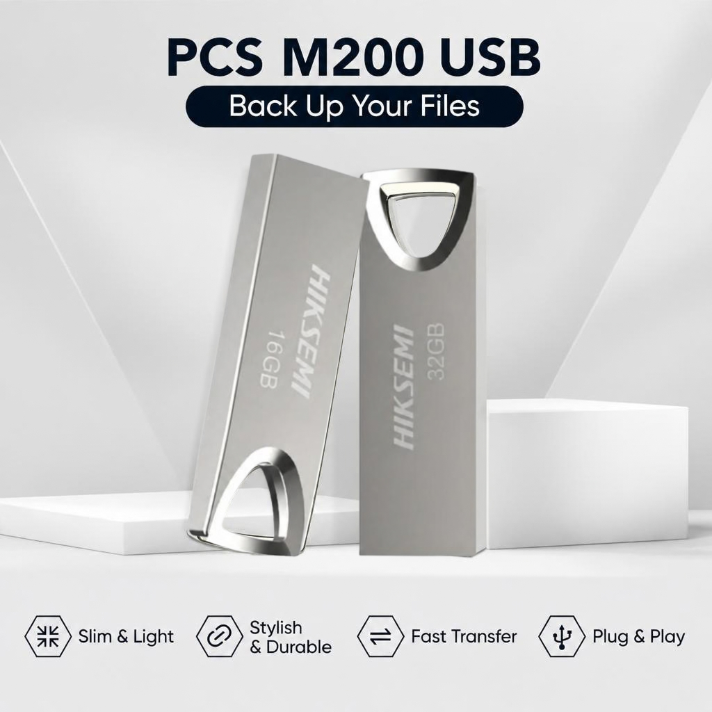 HikSemi M200 Classic USB 2.0 Flash Drive HS-USB-M200 (16GB | 32GB)
