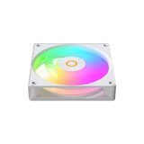 Ocypus Gamma F12 Elite White 120mm Reverse ARGB PWM Transparent Fan GAMMA-F12-WH1AM01E-GL