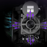 Thermalright Dynamic Vision Pro 360 ARGB Black CPU Liquid Cooler