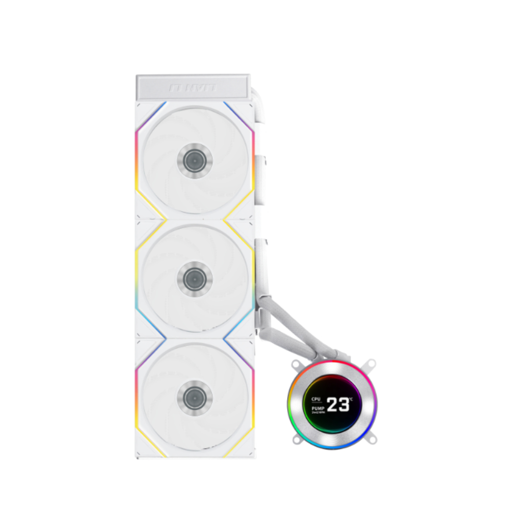 Lian Li HydroShift II LCD-C 360TL RGB 360mm AIO LC Cooler LCD Display ( Black | White )