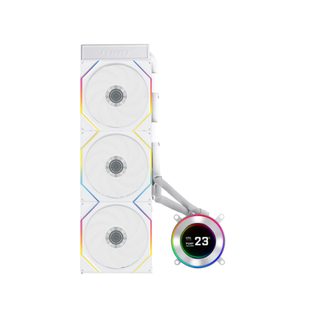Lian Li HydroShift II LCD-C 360TL RGB 360mm AIO LC Cooler LCD Display ( Black | White )