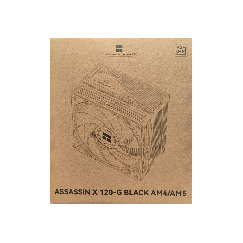 Thermalright Assassin X 120-G Black AM4/AM5 CPU Air Cooler